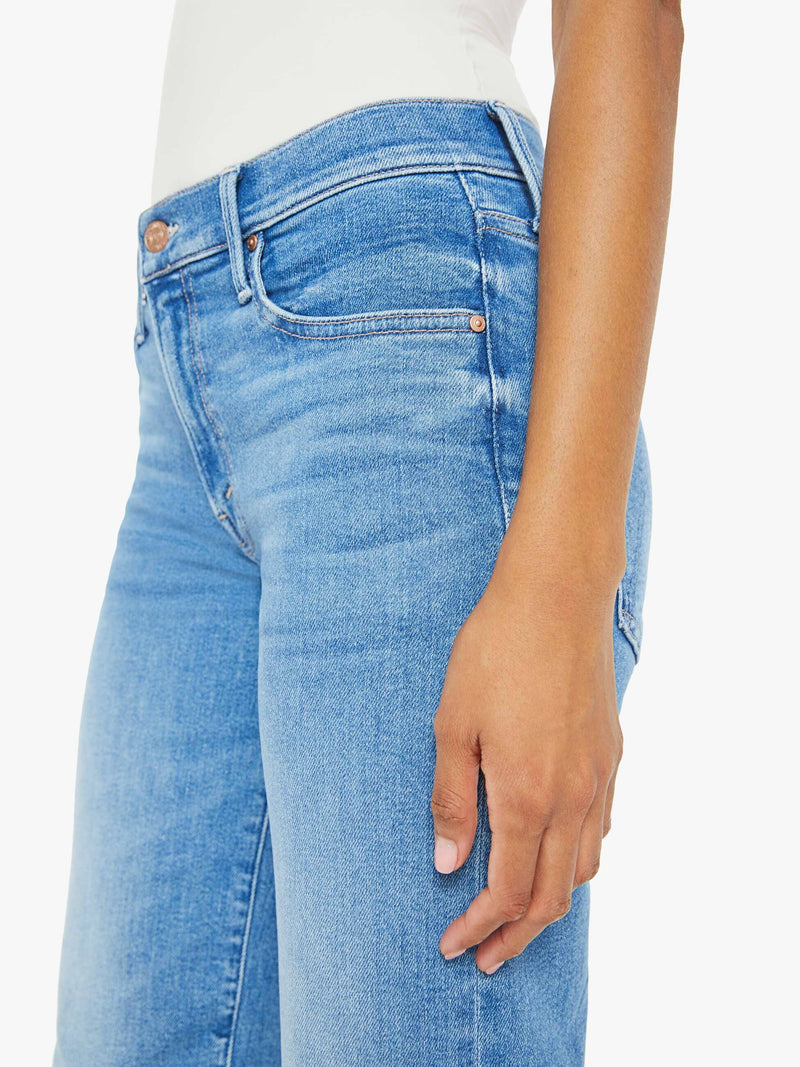 The Mid Rise Rambler Zip Ankle Jeans-Denim-Uniquities