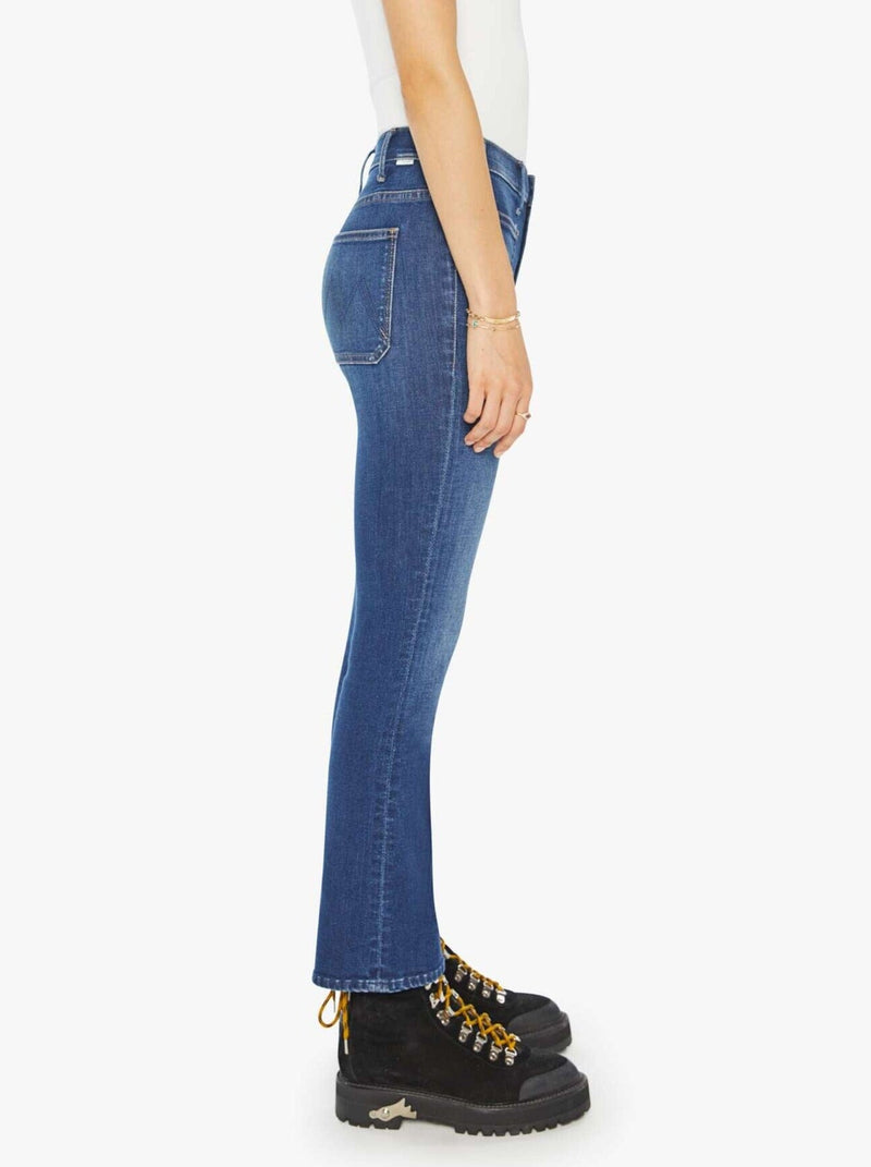 The Patch Pocket Insider Flood Jeans in On Your Left-Denim-Uniquities