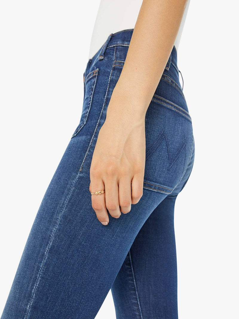 The Patch Pocket Insider Flood Jeans in On Your Left-Denim-Uniquities