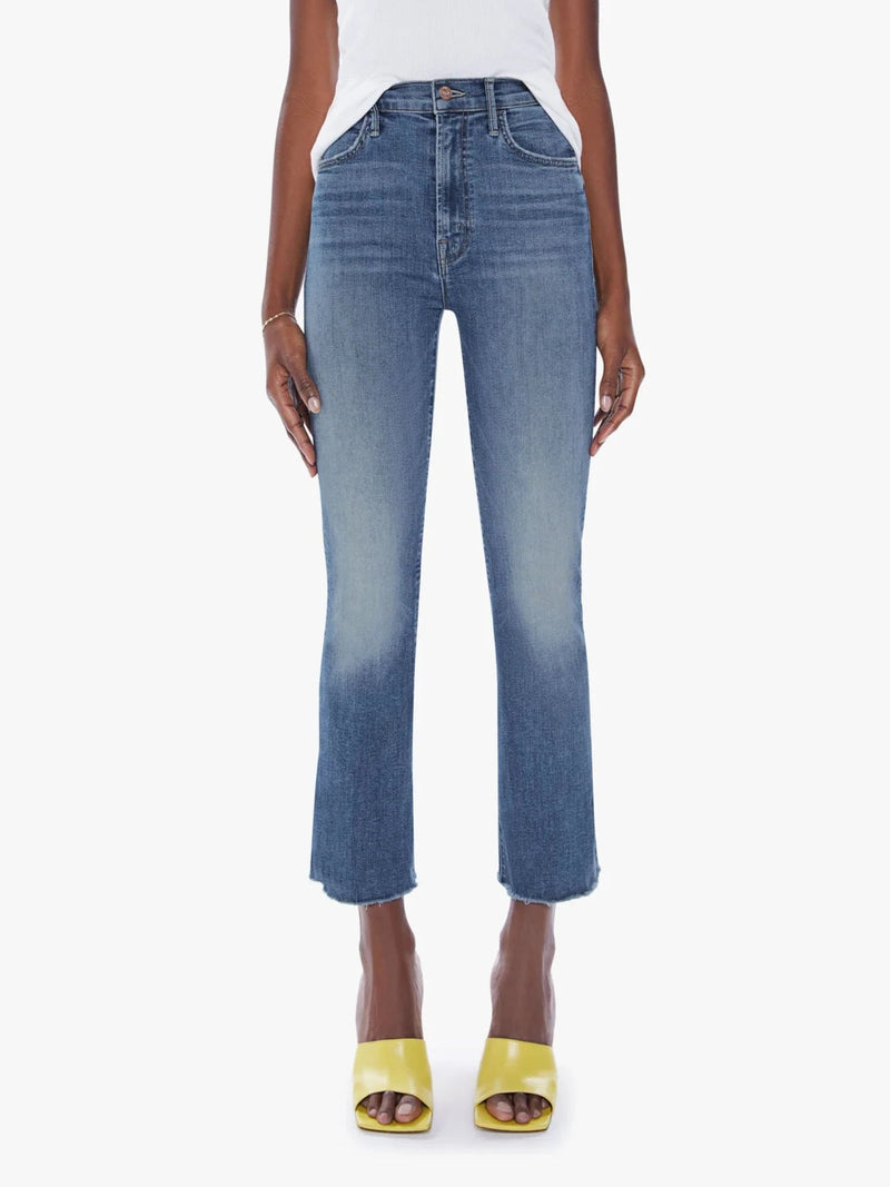 The Hustler Ankle Fray Jeans-Denim-Uniquities