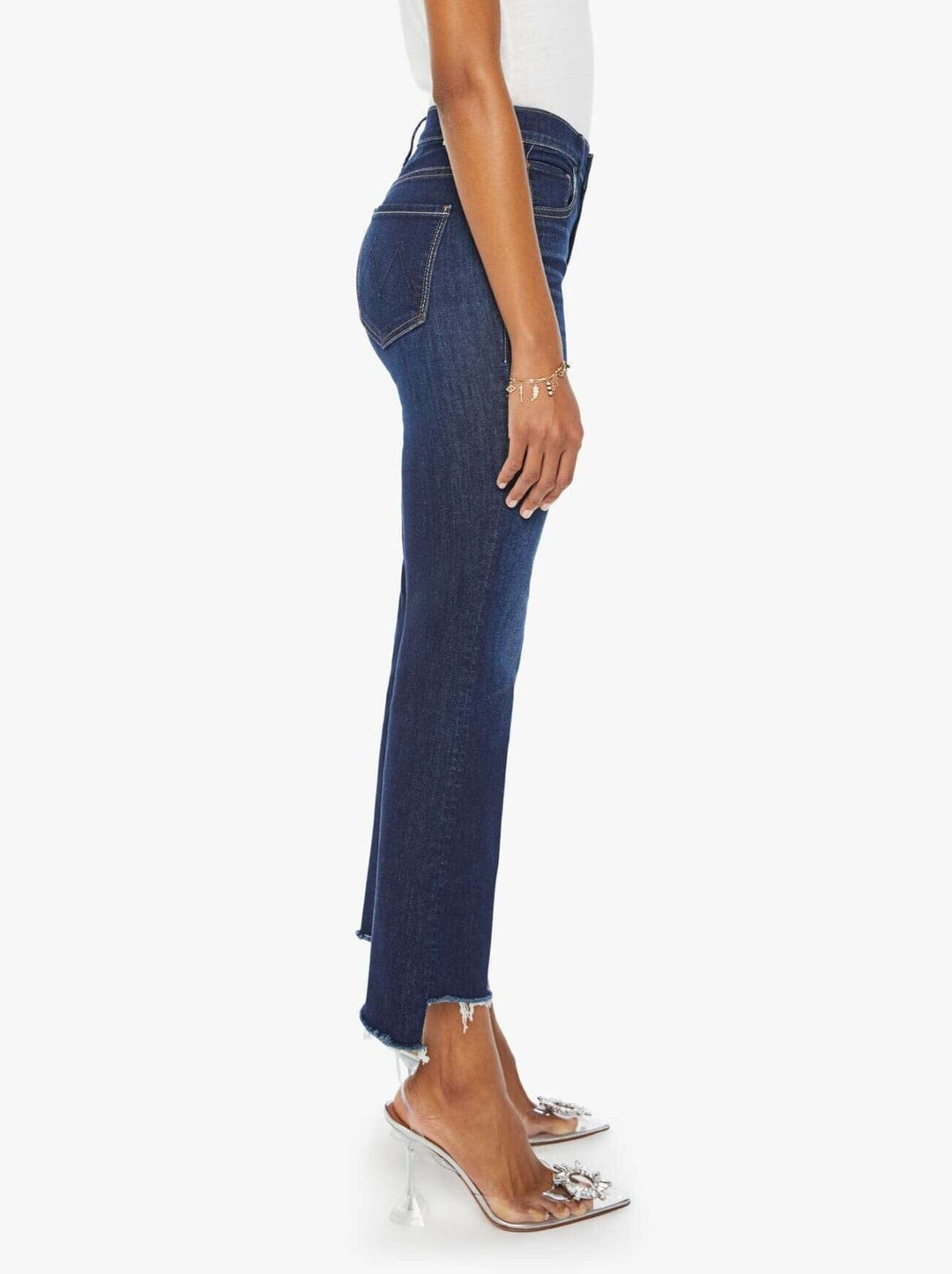 Mother the insider crop fashion jeans