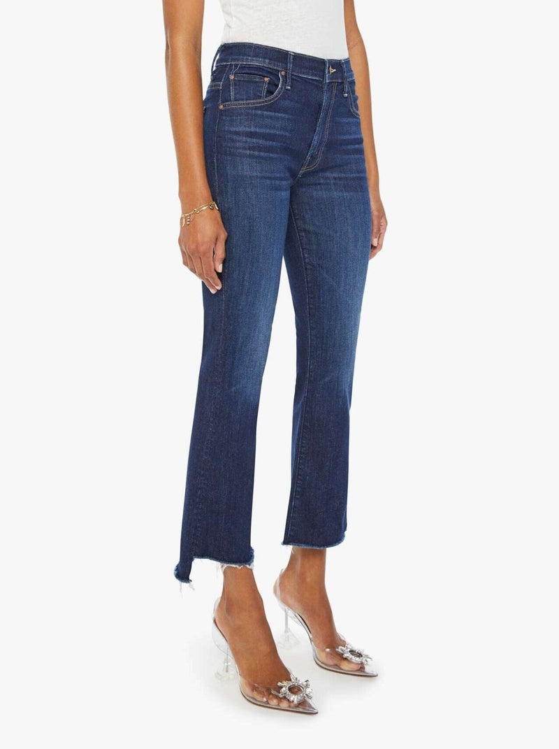 The Insider Crop Step Fray Jeans in Off Limits-Denim-Uniquities