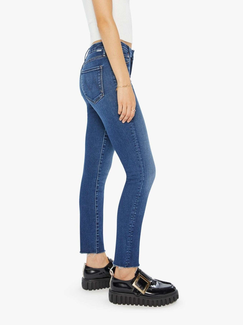 The Looker Ankle Fray Jeans in Yakkity Yak-Denim-Uniquities