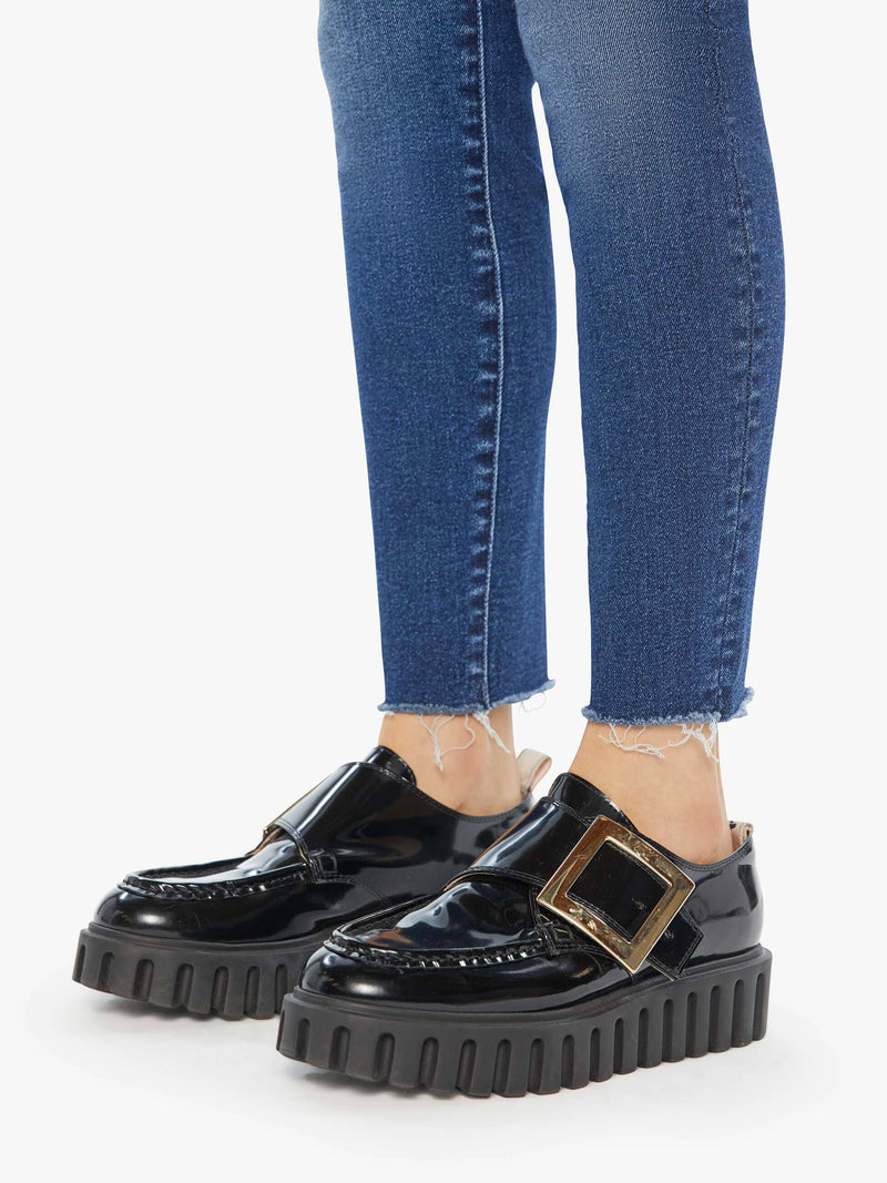 The Looker Ankle Fray Jeans in Yakkity Yak-Denim-Uniquities