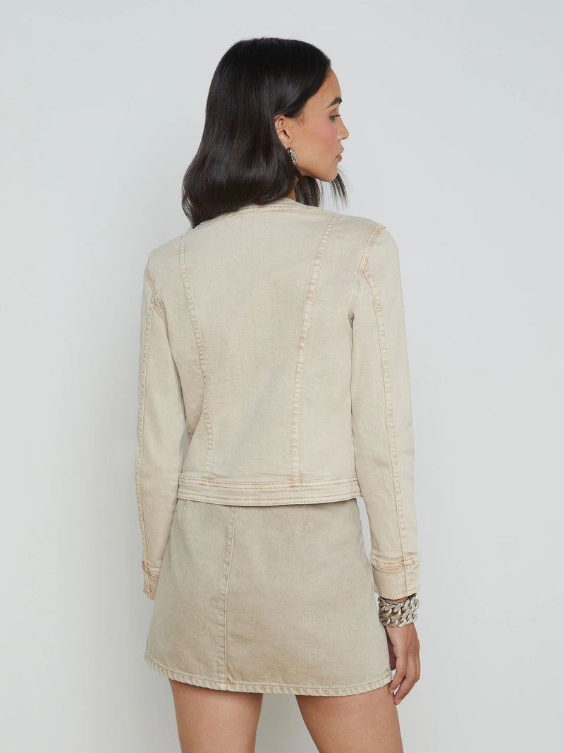 Yari Collarless Jacket-Jackets-Uniquities