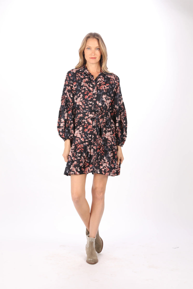 Long Sleeve Mini Dress-Dresses-Uniquities