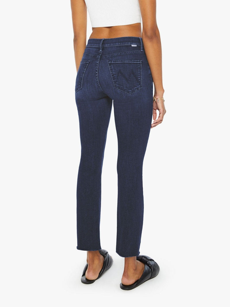 The Mid Rise Dazzler Ankle Jeans in Chip On My Shoulder-Denim-Uniquities