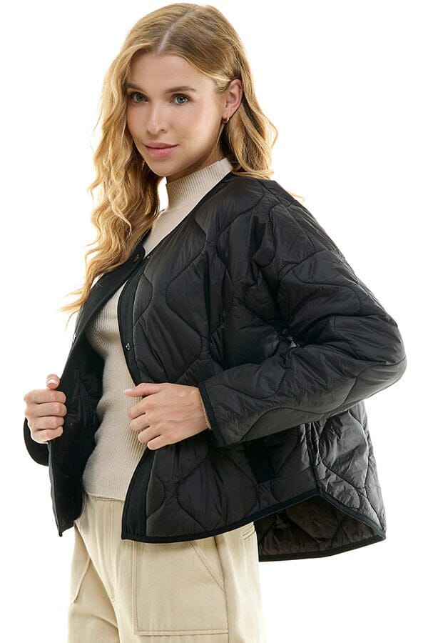 Mabel Quilted Jacket-Jackets-Uniquities