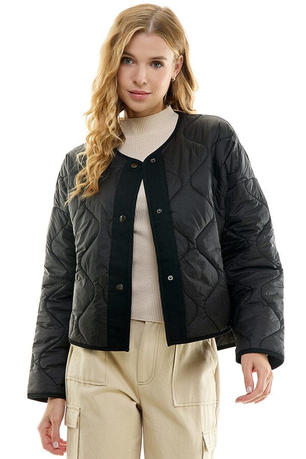 Mabel Quilted Jacket-Jackets-Uniquities