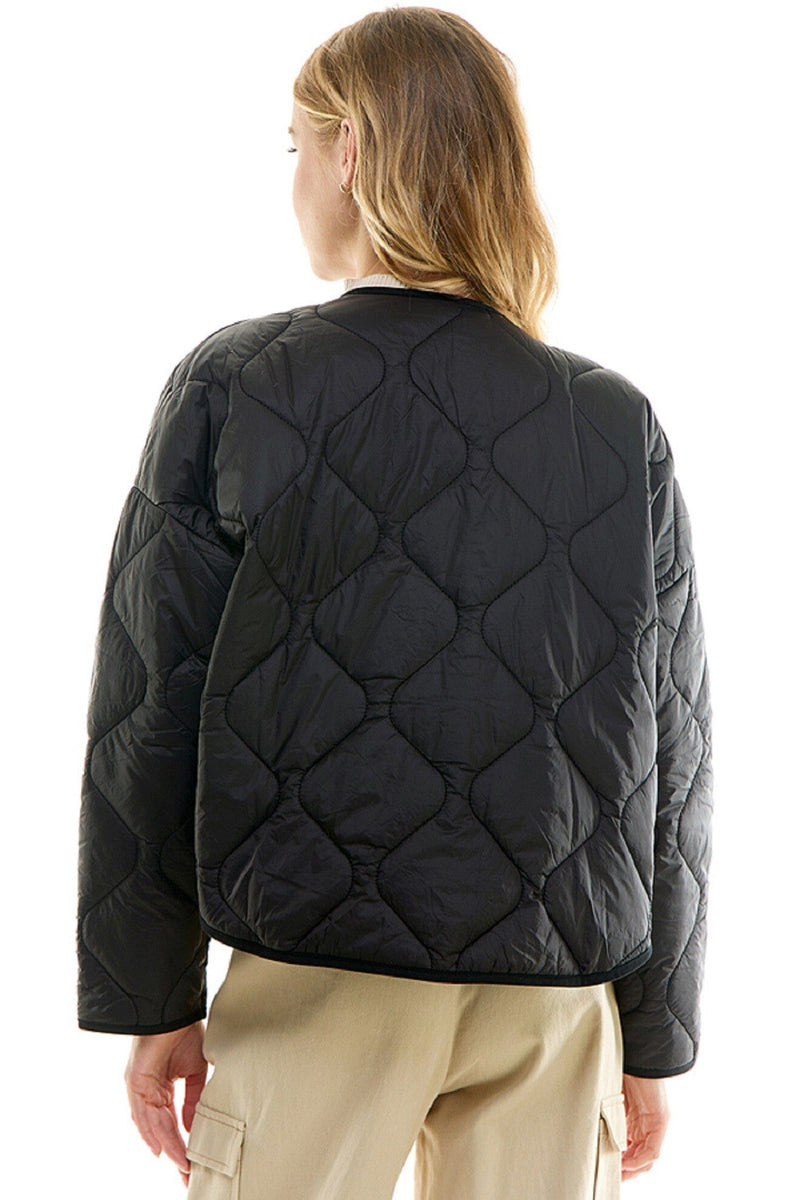 Mabel Quilted Jacket-Jackets-Uniquities