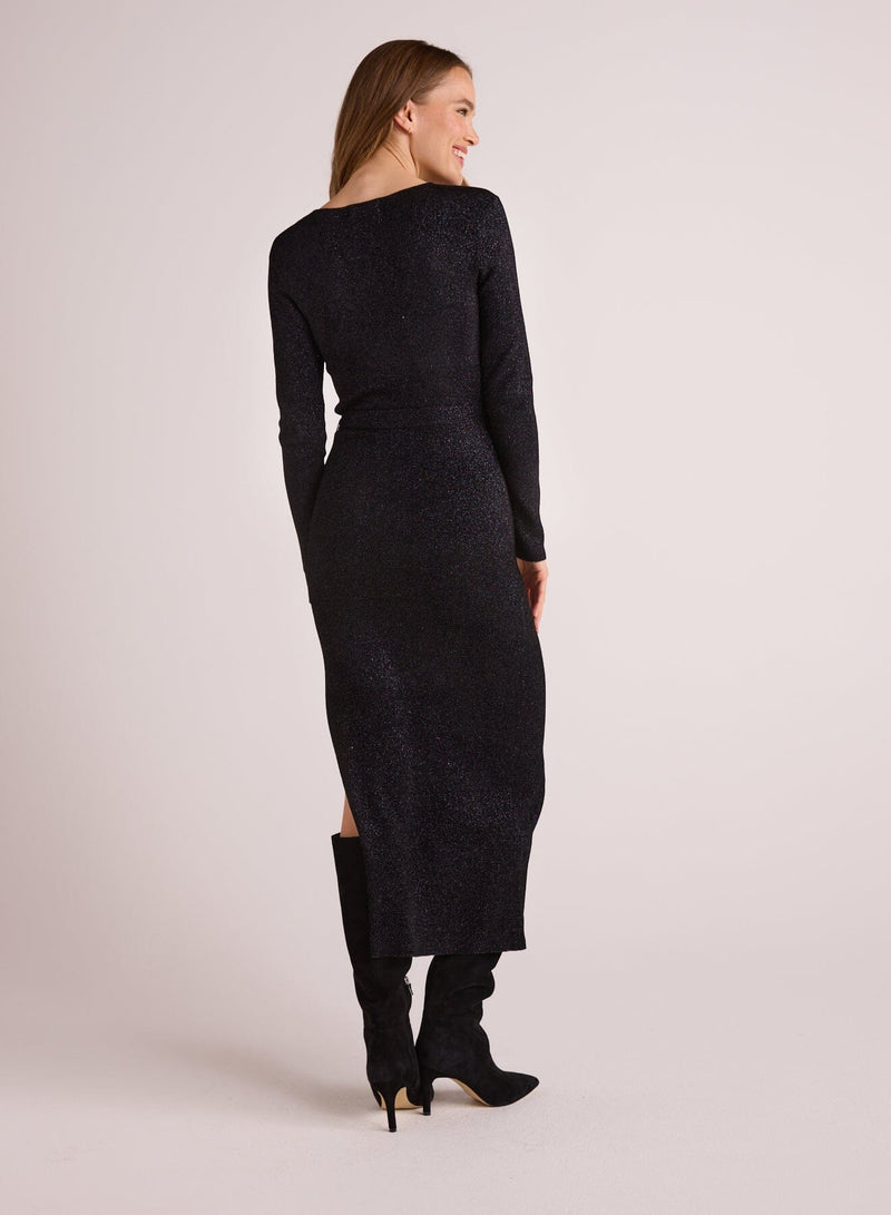 Long Sleeve Maxi Sweater Dress-Dresses-Uniquities