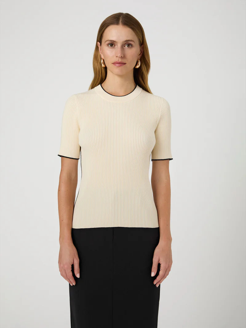 Mozza Short Sleeve Jumper-Sweaters-Uniquities