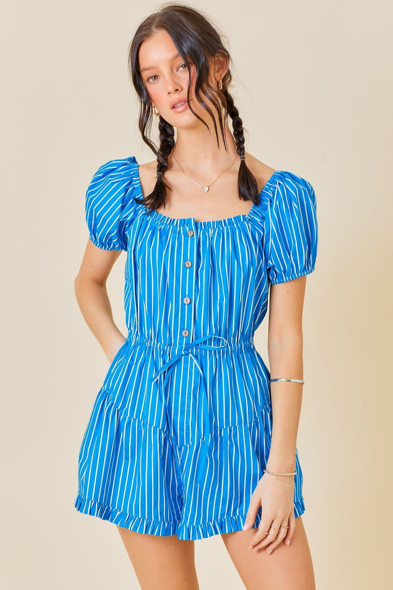 Cassidy Romper-Jumpsuits & Rompers-Uniquities