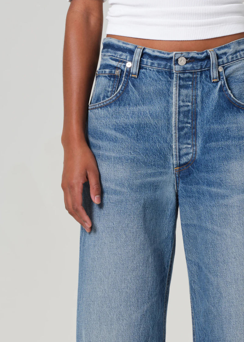 Ayla Raw Hem Crop In Solano Denim Citizens Of Hum 