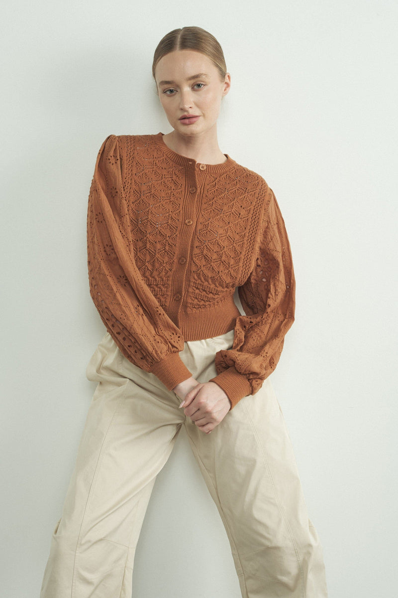 Mason Mix Media Cardigan-Sweaters-Uniquities