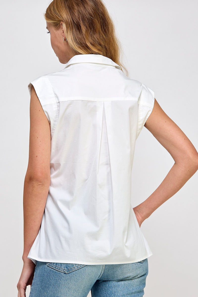 Carmen Poplin Top-Tops/Blouses-Uniquities