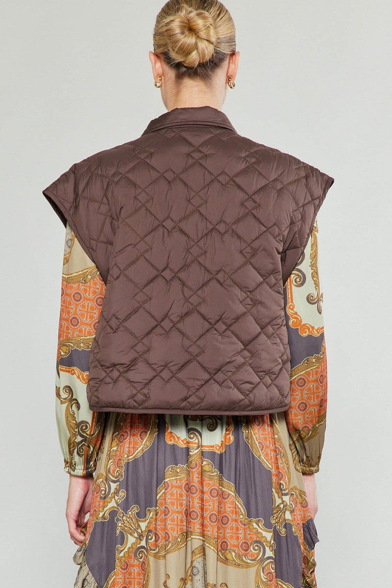 Quilted Margo Vest-Jackets-Uniquities