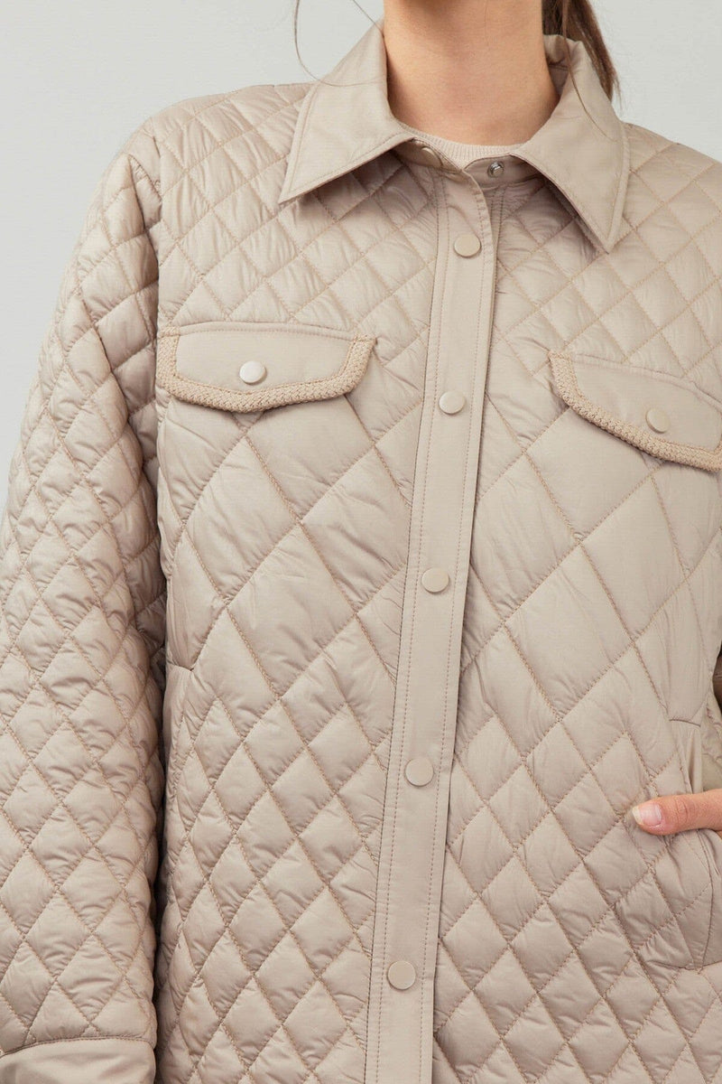 Quilted Emerson Jacket-Jackets-Uniquities