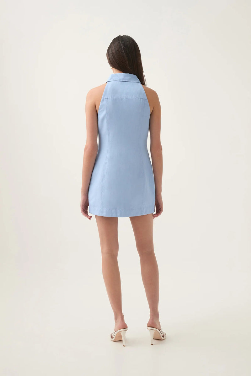 Angela Halter Mini Dress-Dresses-Uniquities