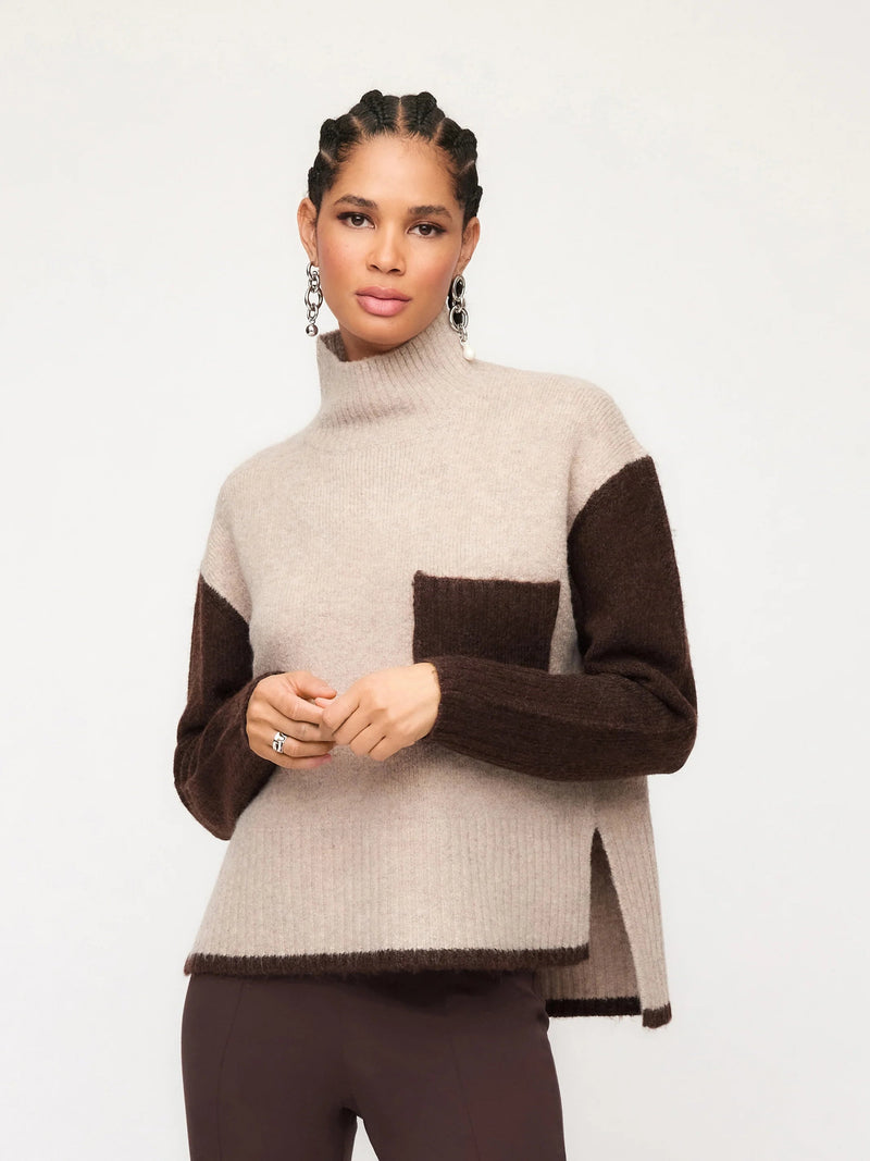 Colette Turtleneck Sweater-Sweaters-Uniquities