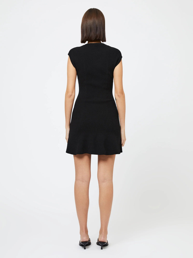 Cosysoft Flared Mini Dress-Dresses-Uniquities