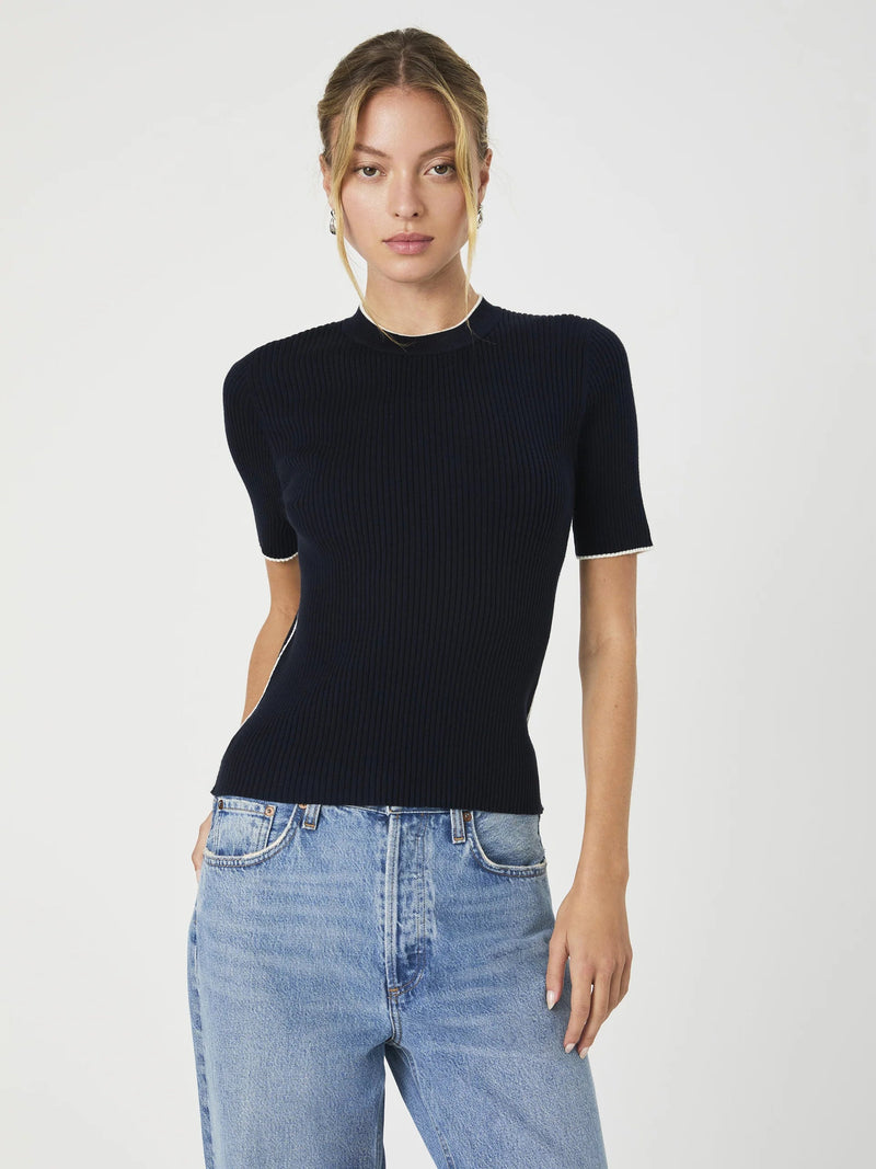 Mozza Short Sleeve Jumper-Sweaters-Uniquities