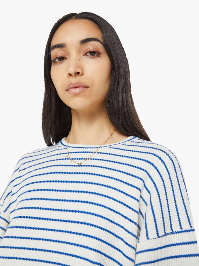 The Long Sleeve Swipe Crop-Tee Shirts-Uniquities