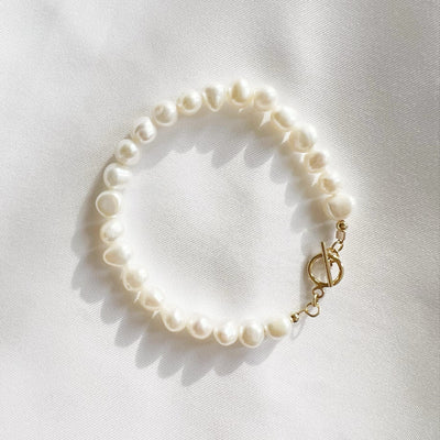 Saltwater Pearl Bracelet-Jewelry-Uniquities