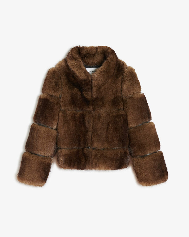 Sai Mink Short Coat-Jackets-Uniquities