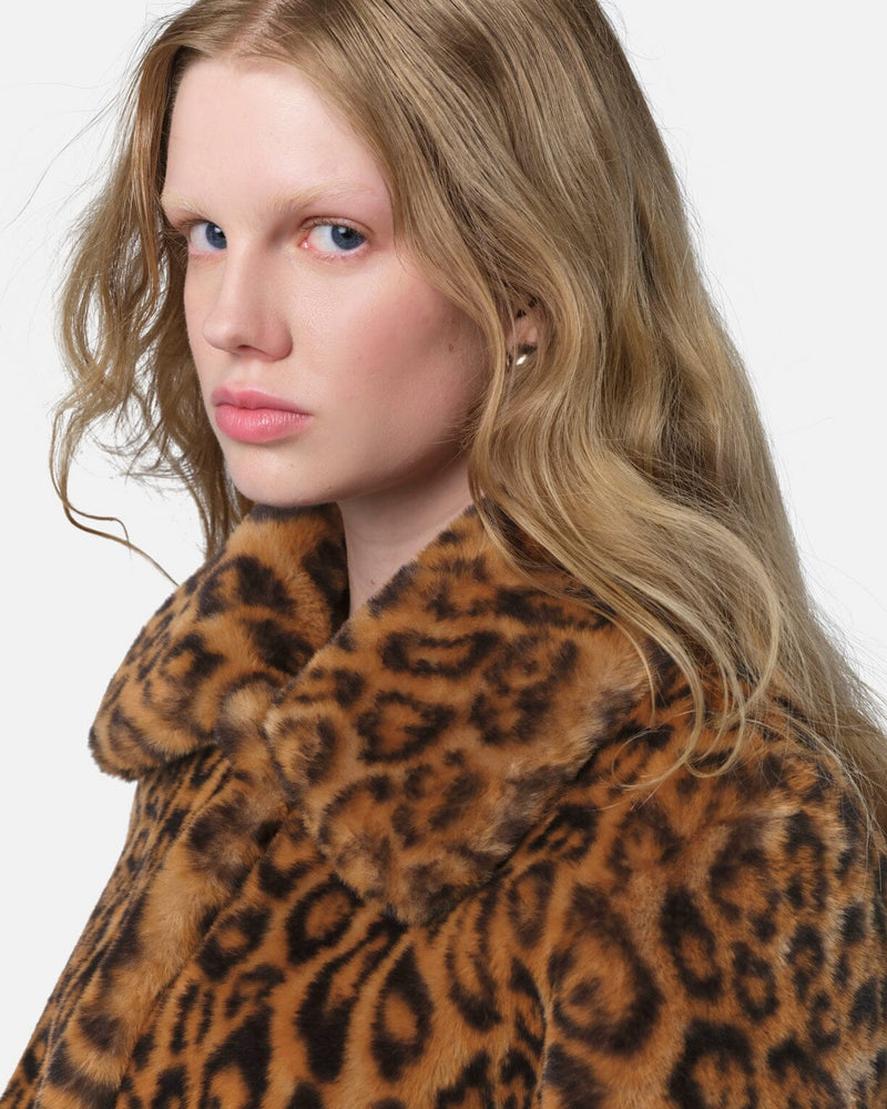 Elis Leopard Short Coat-Jackets-Uniquities