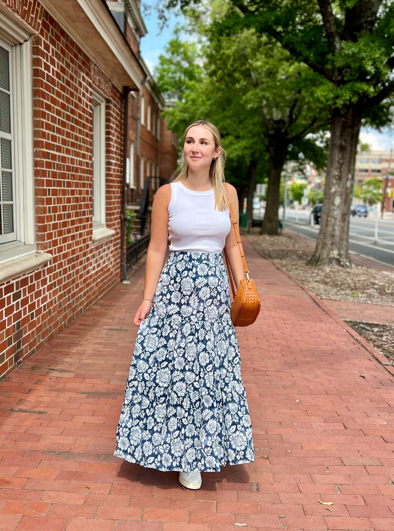 Ariana Maxi Skirt-Bottoms-Uniquities