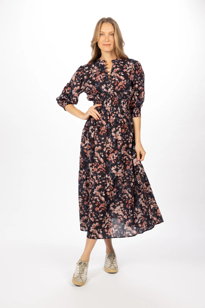 Short Sleeve Midi Dress-Dresses-Uniquities