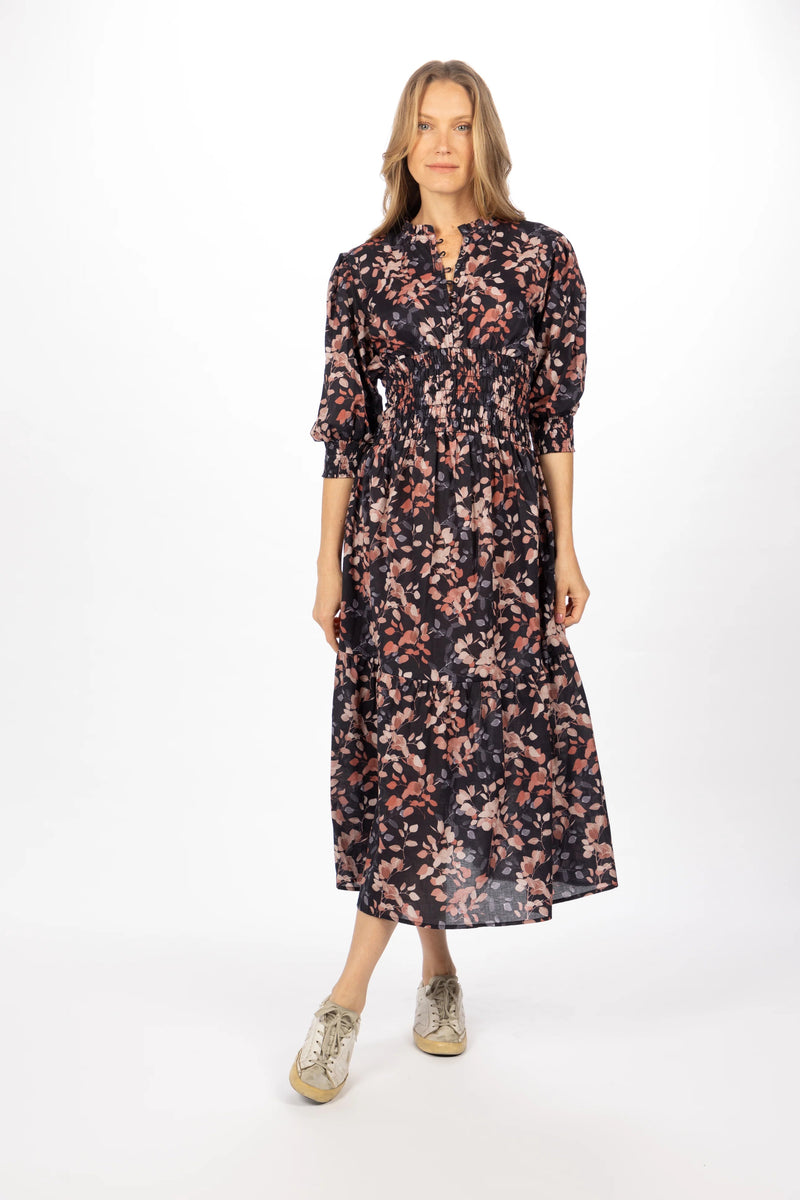 Short Sleeve Midi Dress-Dresses-Uniquities