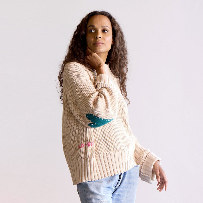 Marlowe Zero Waste Sweater-Sweaters-Uniquities