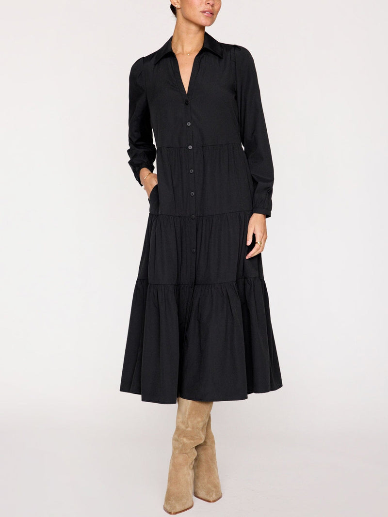 Long Sleeve Havana Dress-Dresses-Uniquities