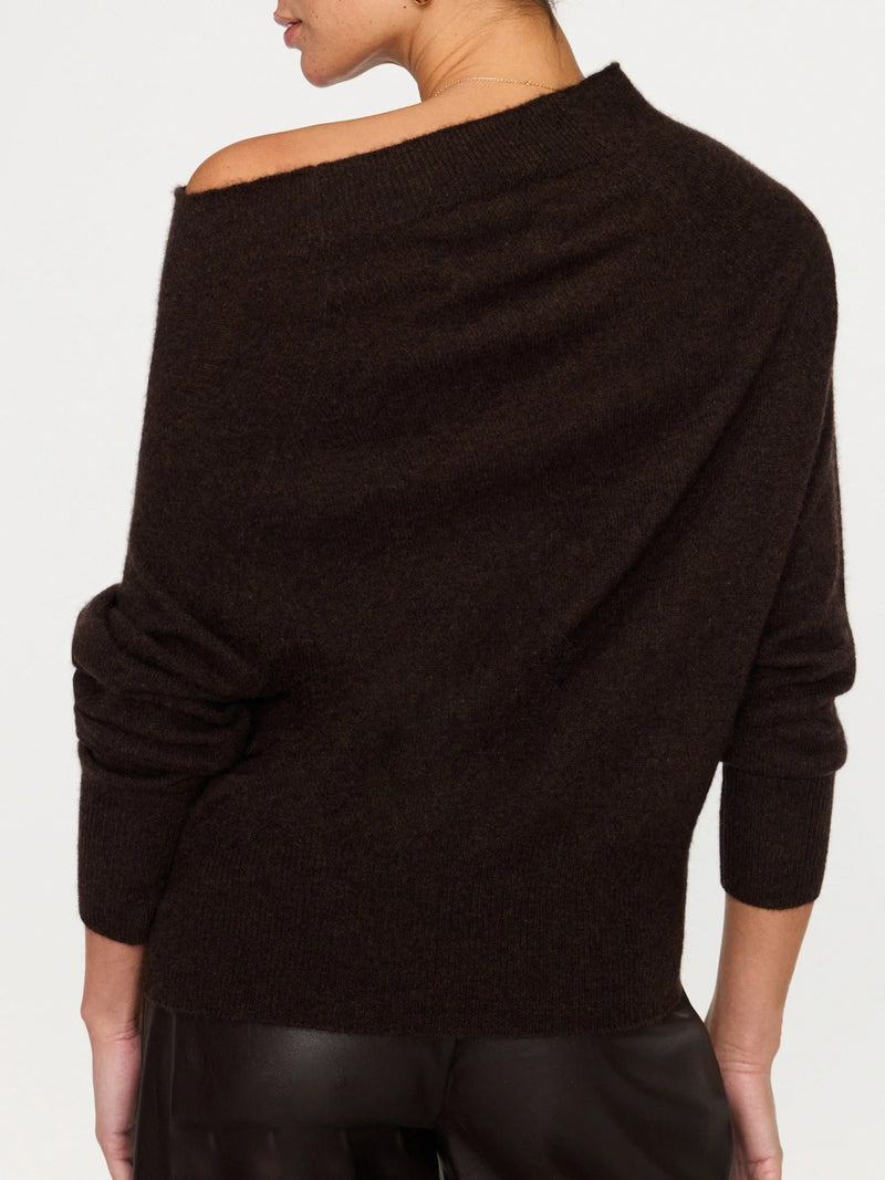 Lori Off Shoulder Top-Sweaters-Uniquities