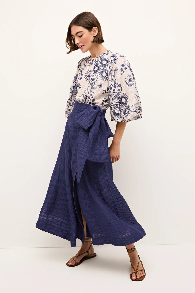 Estine Wrap Skirt-Bottoms-Uniquities