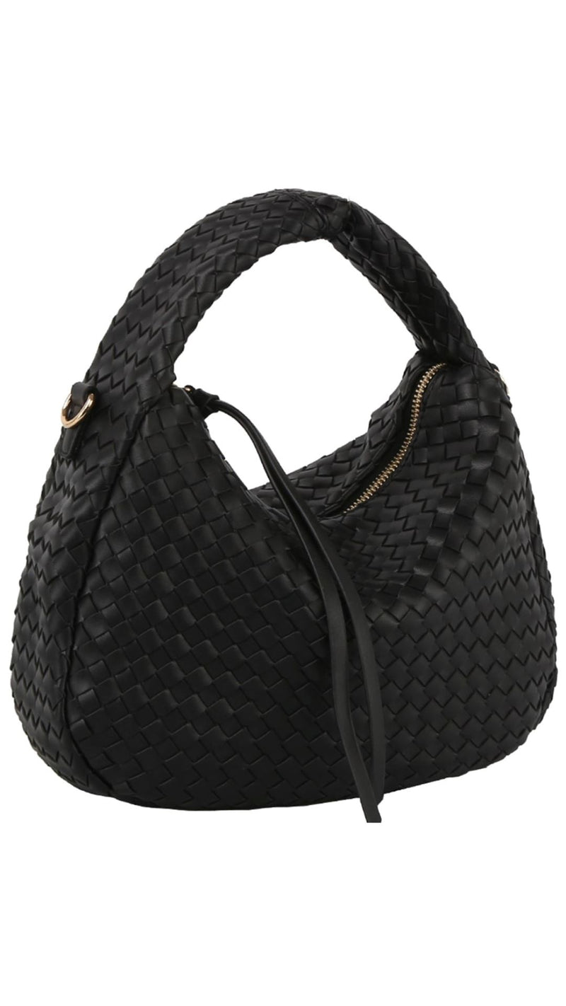 Large Woven Crossbody Bag-Accessories-Uniquities