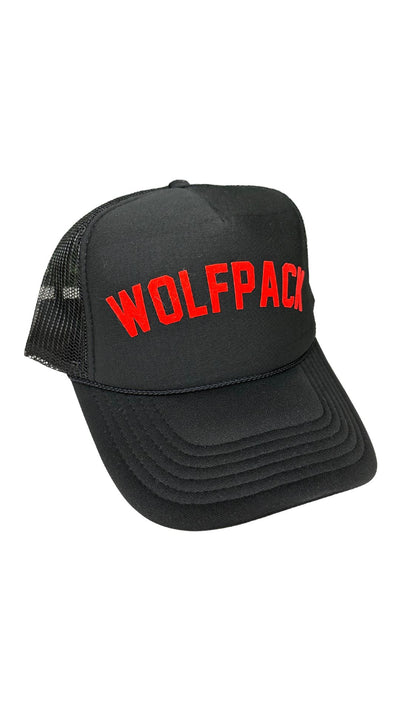 Wolfpack Black Trucker Hat-Accessories-Uniquities