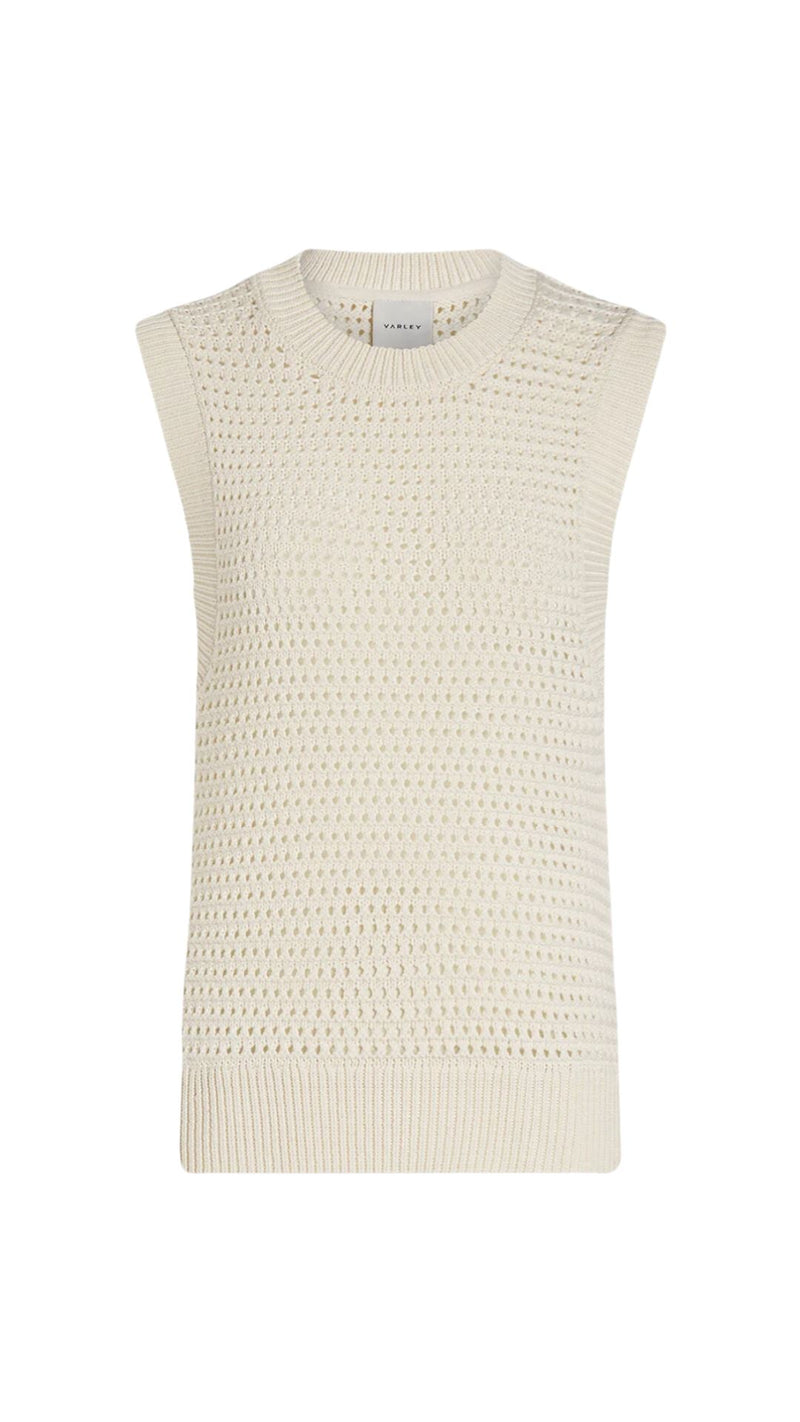 Randal Crop Knit Tank-Sweaters-Uniquities