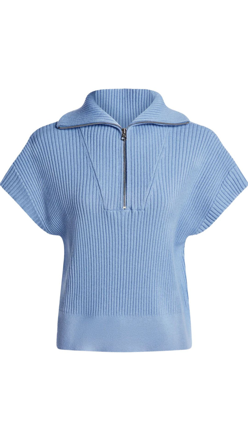 Rory Half Zip Knit-Sweaters-Uniquities