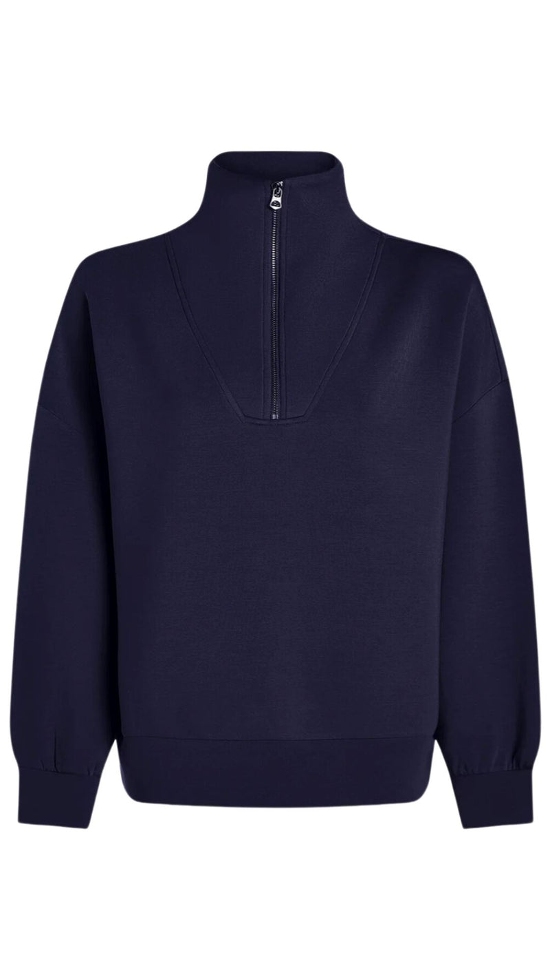 Hawley Half Zip Sweat-Sweaters-Uniquities