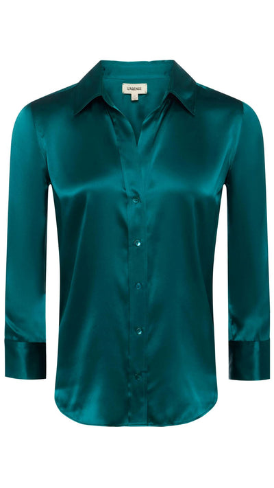 Dani 3/4 Sleeve Blouse-Tops/Blouses-Uniquities