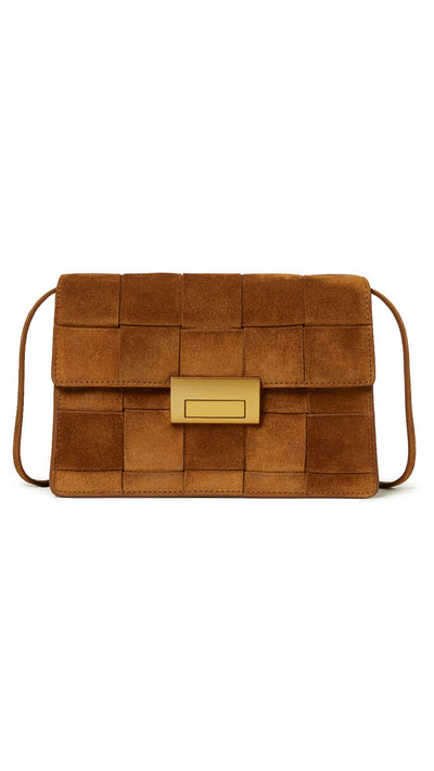 Delphine Leather Clutch-Accessories-Uniquities