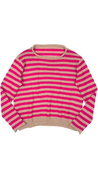 Mackenzie Stripe Sweater-Sweaters-Uniquities