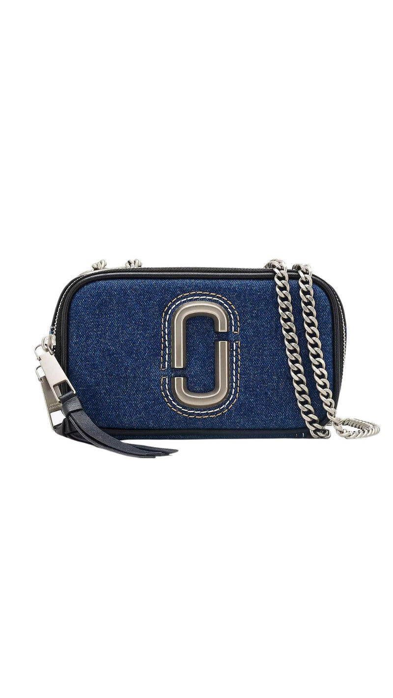 The Denim Chain Snapshot Bag-Accessories-Uniquities