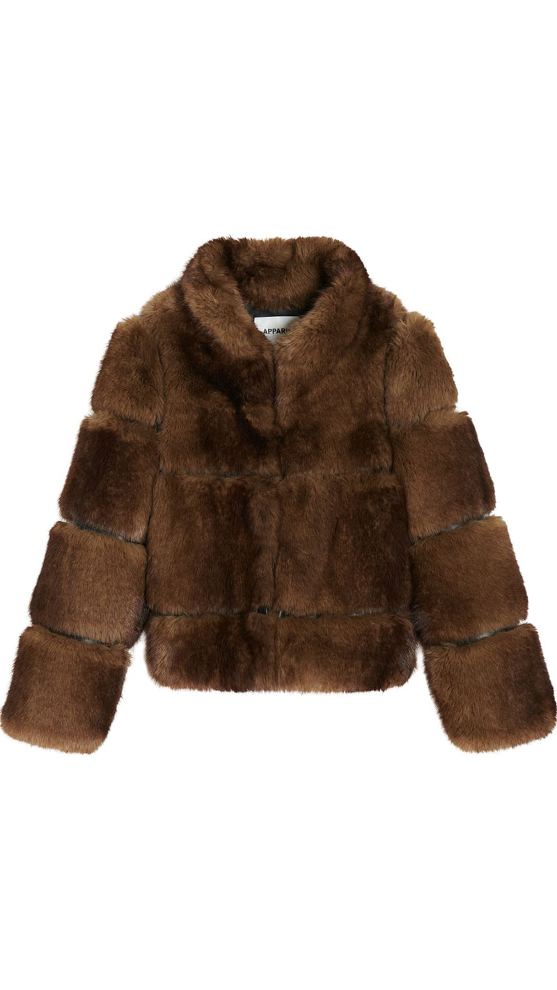 Sai Mink Short Coat-Jackets-Uniquities