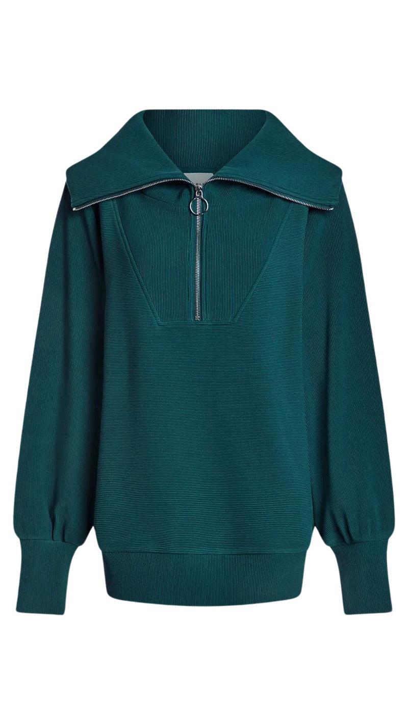 Vine Half Zip-Sweaters-Uniquities