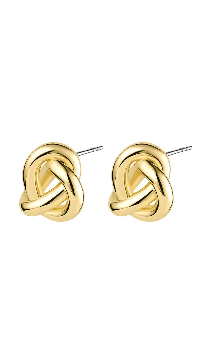 Infinity Knot Studs-Jewelry-Uniquities