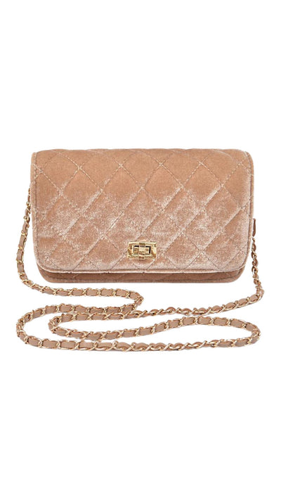 Quilted Velvet Bag-Accessories-Uniquities